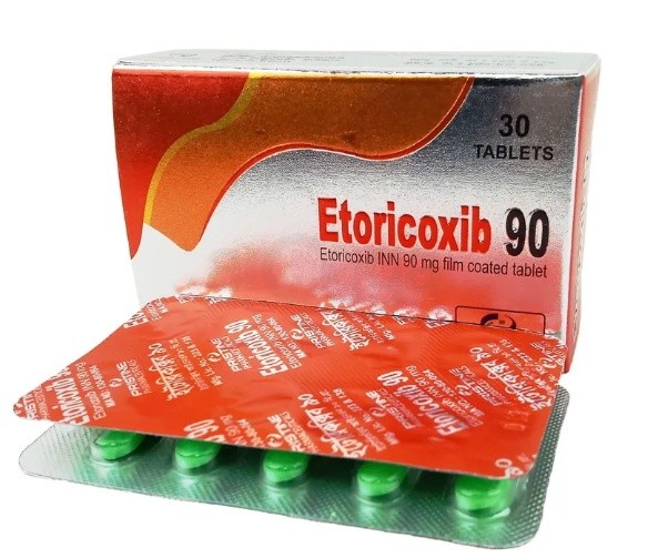 Etoricoxib 90 mg (30 Pcs) Pris