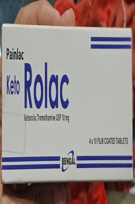 Ketorolac 10 mg (40 Pcs)