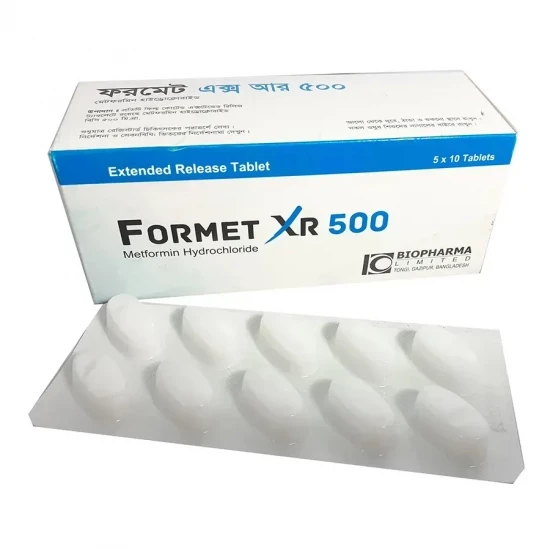 Formet XR 500 mg (60 Tab)