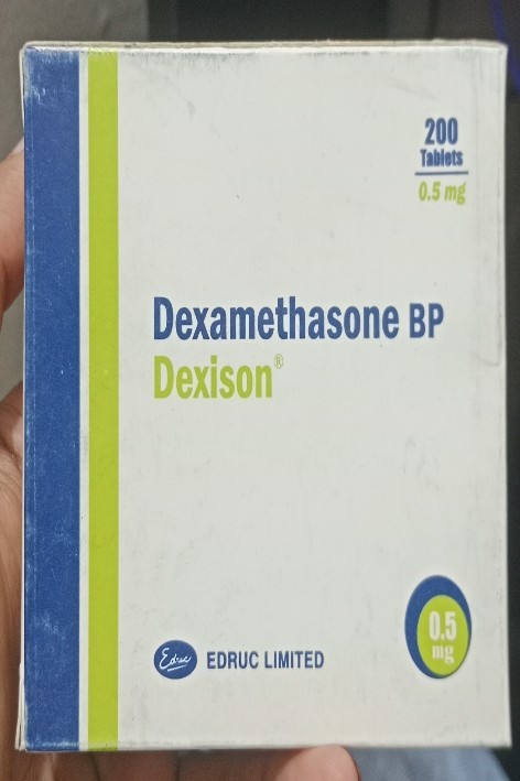 Dexamethasone 0.5 mg Edruc (200 Pcs)