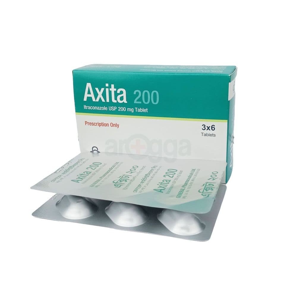 Axita 200 mg Tab (18 Pcs)