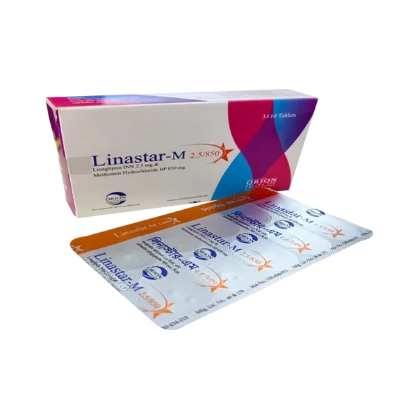 Linastar M 2.5/850 mg (30 Pcs)
