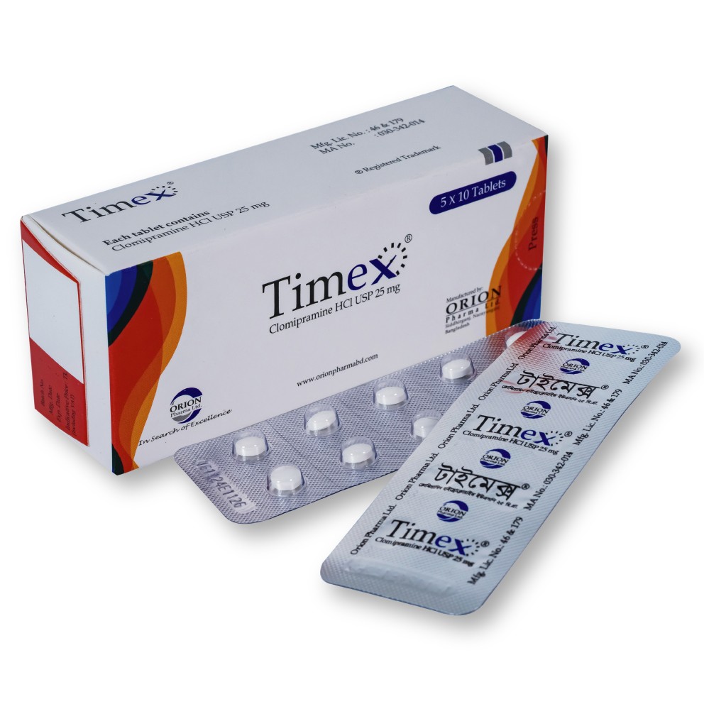 Timex 25 mg (50 Pcs)