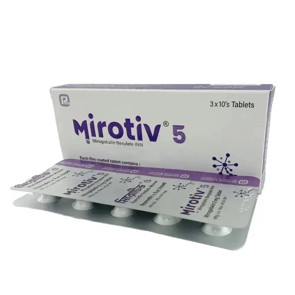 Mirotiv 5 mg (30 Pcs)
