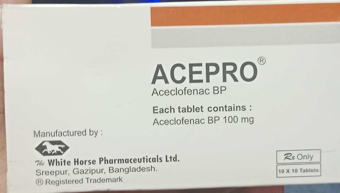 Acepro 100 mg (100 Pcs)