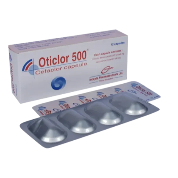 Oticlor 500 mg (12 Cap)