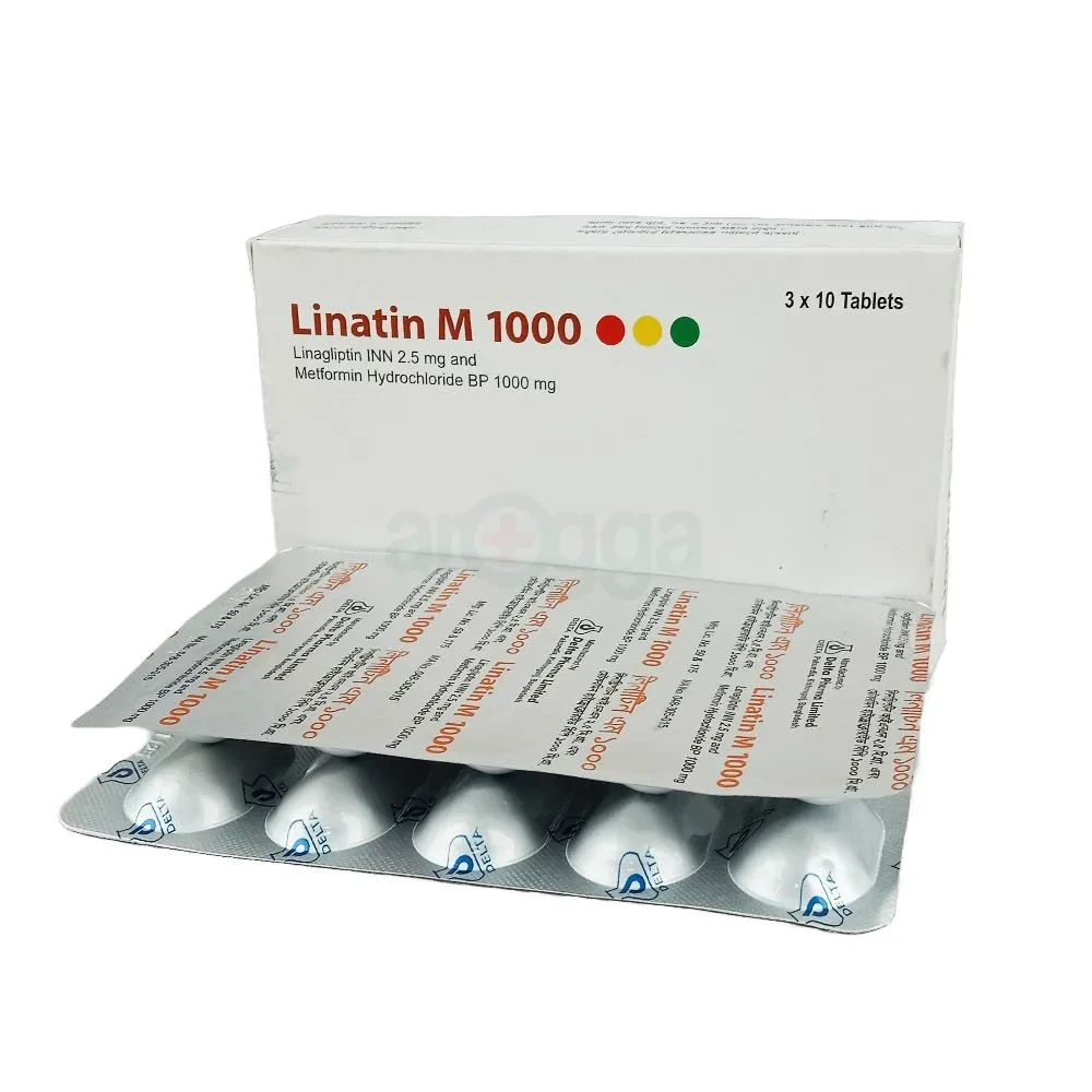 Linatin M 1000 mg (30 Tab)