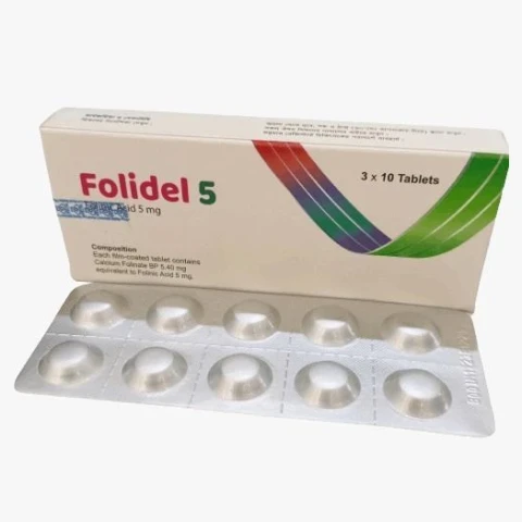 Folidel 5 mg (30 Tab)