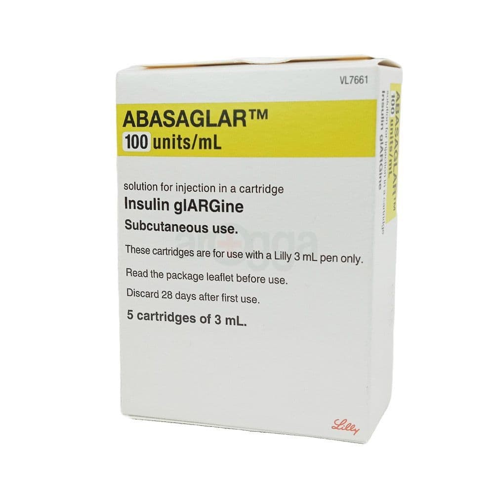 Abasaglar Inj Cartriges (5 Pcs)