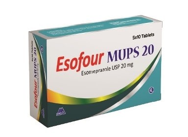 Esofour Mups 20 mg (50 Tab)