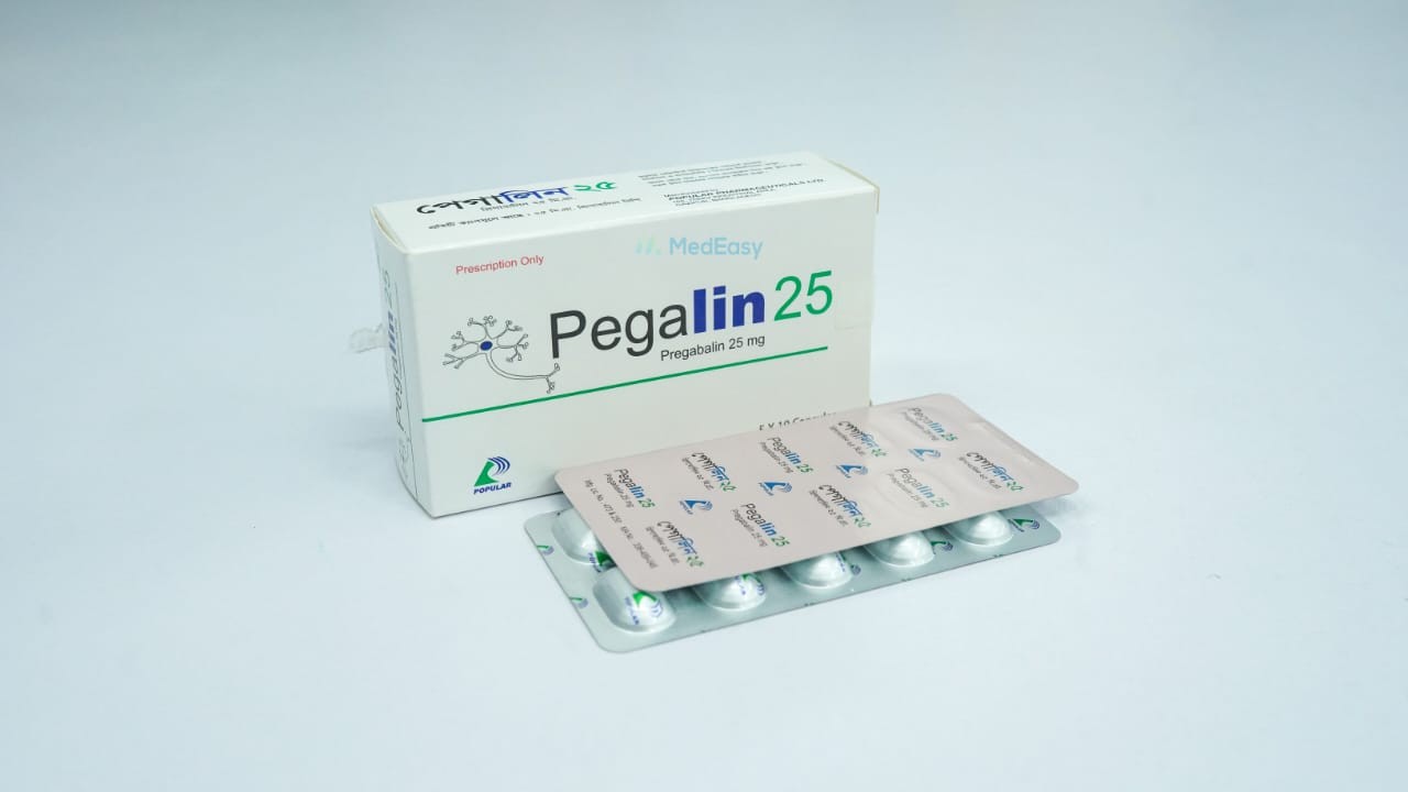 Pregalin 25 mg (60 Cap)