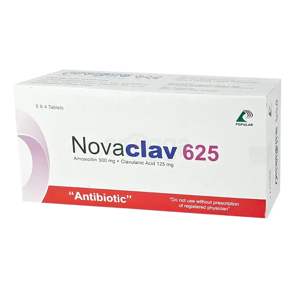 Novaclav 625 mg (20 Tab)