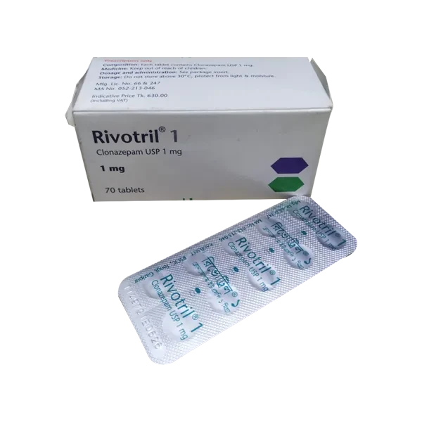 Rivotril 1 mg (70 Tab)